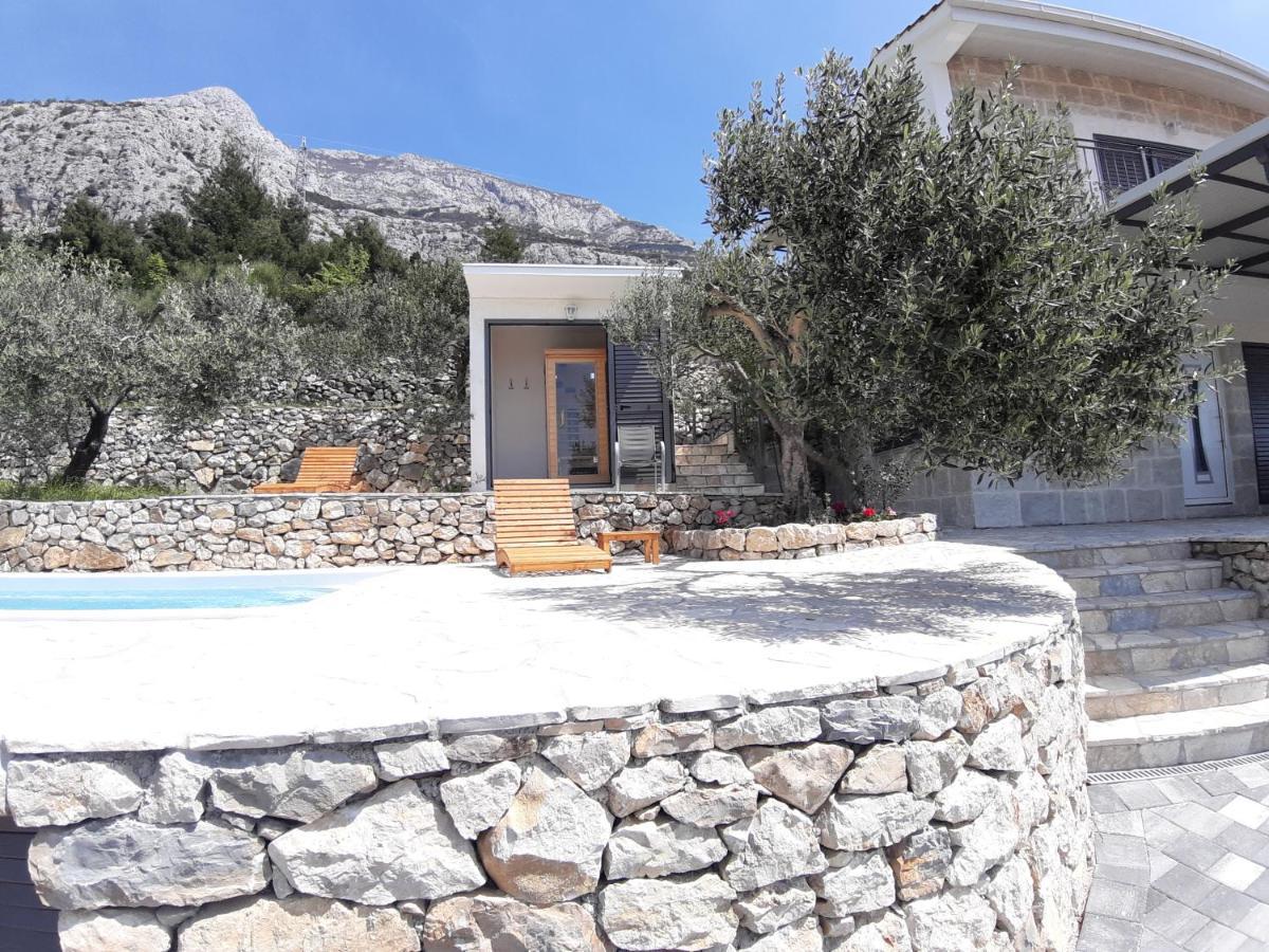 Villa Olive Stone House Makarska Esterno foto
