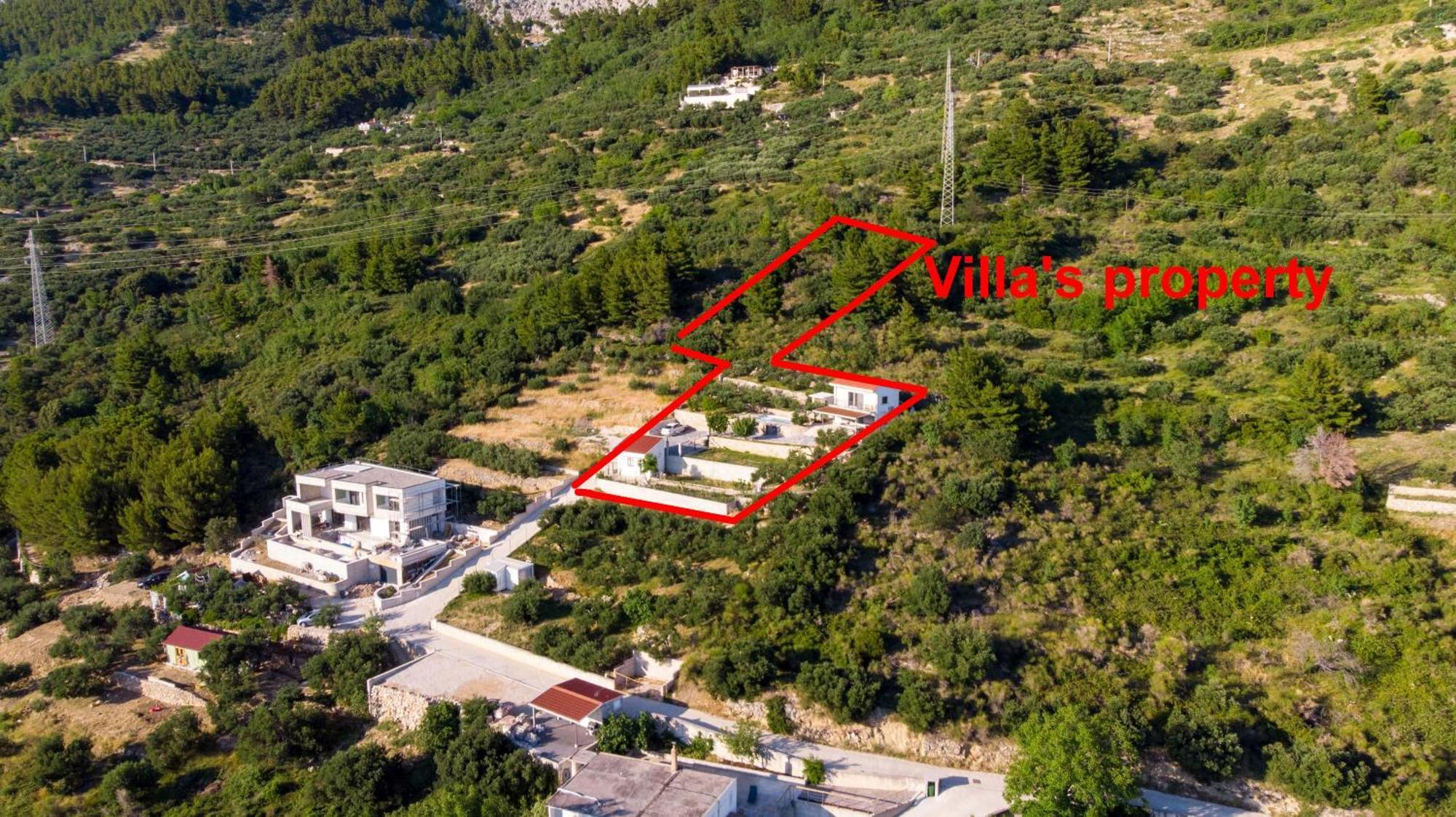 Villa Olive Stone House Makarska Esterno foto